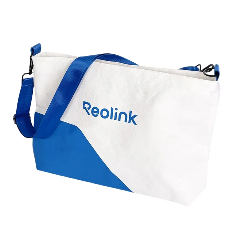 Sac bandoulière en Tyvek texturé